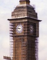 Can anyone remember what year Big Ben had its most recent scaffold up, and who did it.jpg