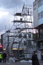 High winds brings down scaffolding Yesterday - Notting Hill.jpg