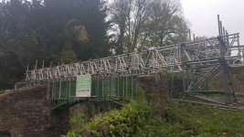 Giving a old Bridge a bit of support. 165 years old and some lorry smacks the old girl..jpg