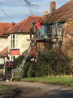 Saw this beauty on way to Sheffield, who the fack needs scaffolding.jpg